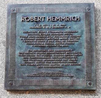 Robert Hemmrich, Architekt aus Gablonz an der Neie