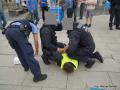 Festnahme bei AFD Wahlkampfveranstaltung in Grlitz