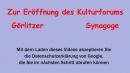 Auf der Straße zur Eröffnung des Kulturforums Görlitzer Synagoge Auf der Straße zur Eröffnung des Kulturforums Görlitzer Synagoge