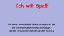 Ich will Spaß! Ich will Spaß!